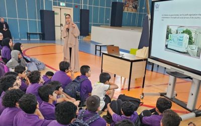 Secondary Students Launch the OCA Walkathon at Ellesmere Muscat